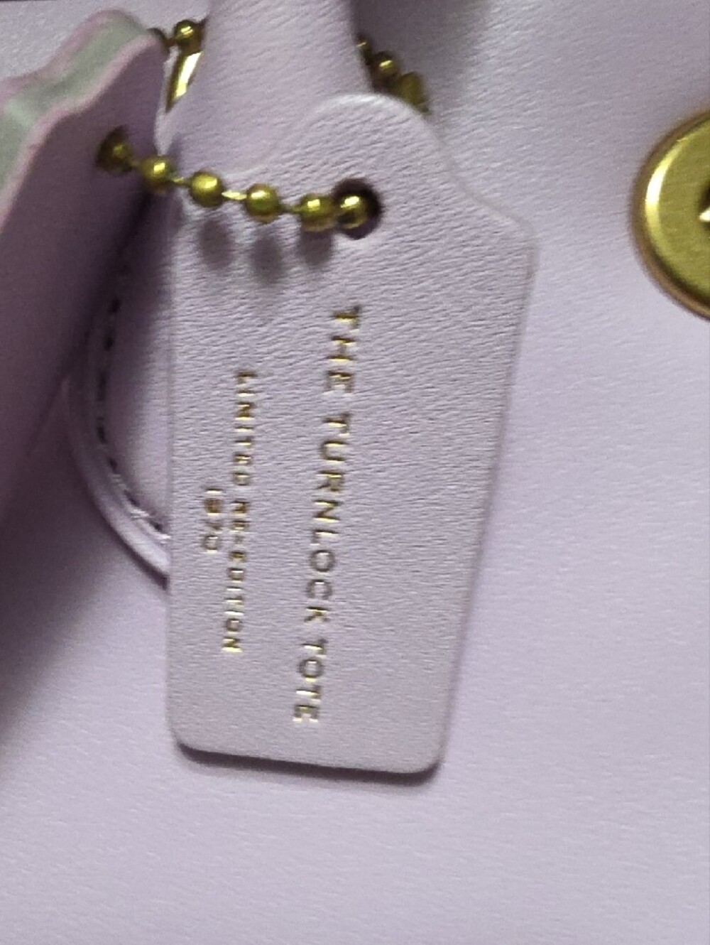 COACH RUNWAY Turnlock Tote Bag 22 - Picture 11 of 11